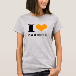 Carrots lover, I love carrots T-Shirt