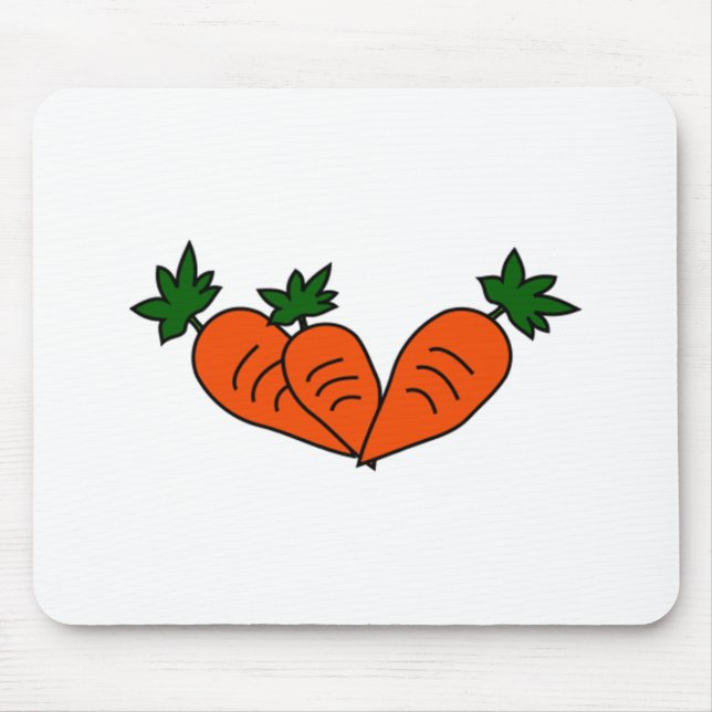 Carrots Mouse Mat (Front)