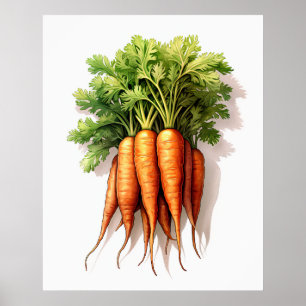 CARROTS Printable Poster