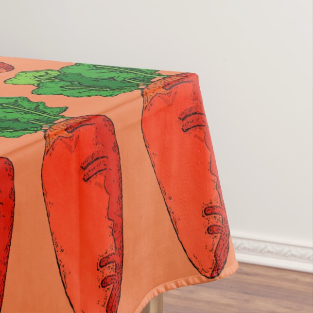 Carrots Tablecloth (In Situ)