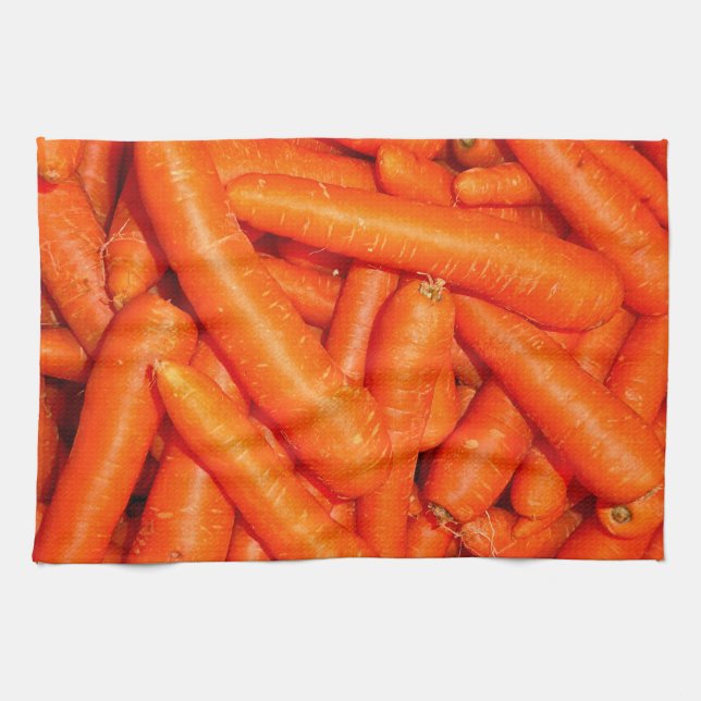 CARROTS  TEA TOWEL (Horizontal)