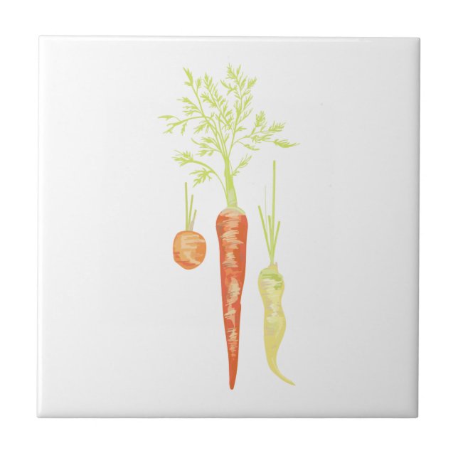 Carrots Veggies Tile (Front)