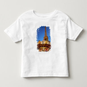 Carrousel, Eiffel Tower, Paris, France Toddler T-Shirt