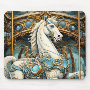 Carrousel Horse Mousepad
