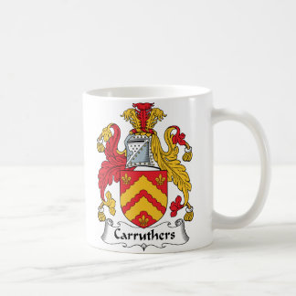 Carruthers Family Crest Coffee Mug