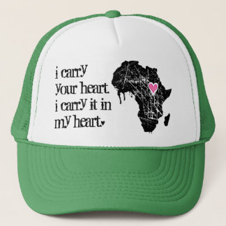 Carry Africa's Heart Trucker Hat
