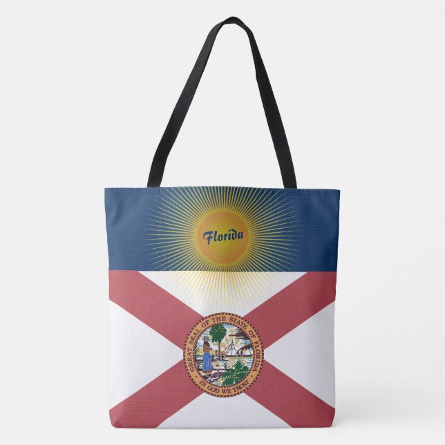 Carry-all Sunshine Florida  Tote Bag (Front)
