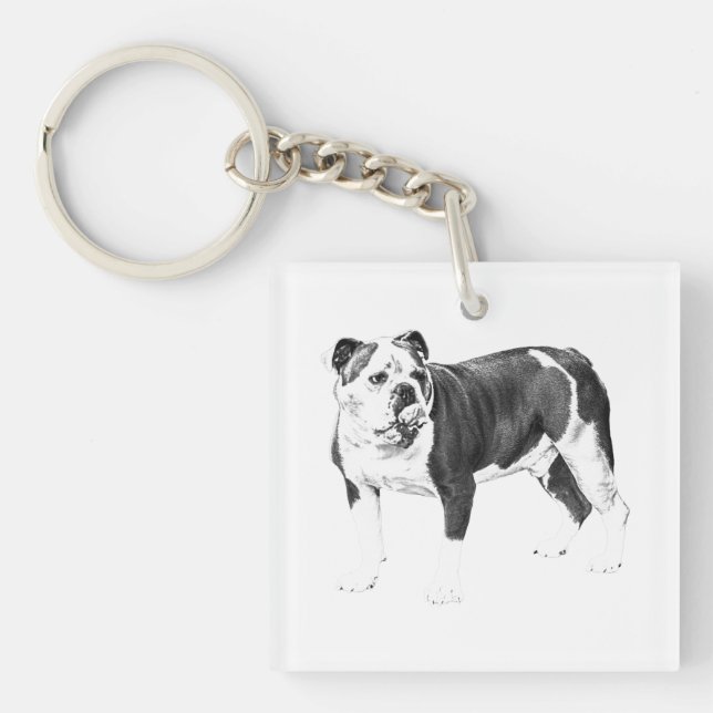 Carry Cheer, Pencil Shade Charm Key Ring (Front)
