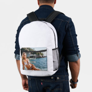 CARRY! 🎒 Custom Backpack – Add Image or Text
