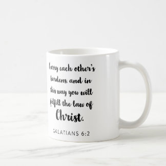 Carry Each Other's Burdens Mug