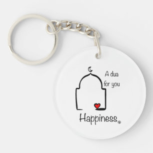 Carry my dua with you happiness  key ring