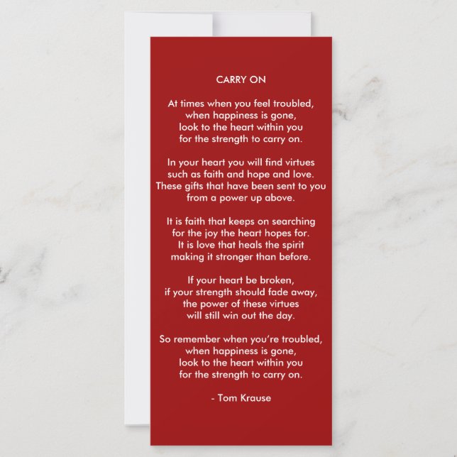 CARRY ON (Front)