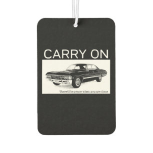 Carry On 1967 Chevrolet Impala Tribute Design Car Air Freshener