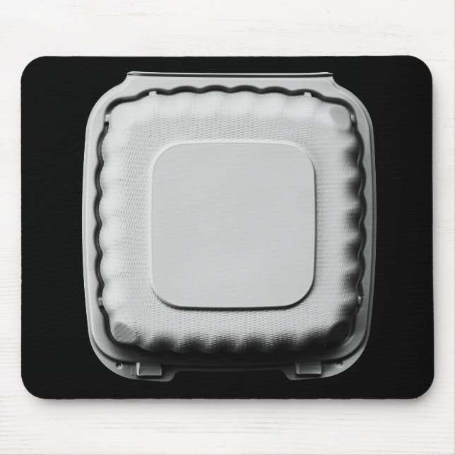 Carry Out Container Fun Cool Unique Mouse Mat (Front)