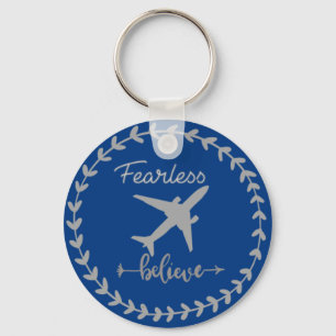 "Carry Your Dreams Motivational Travel Gift for Tr Key Ring