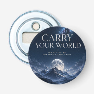 Carry Your World Bottle Opener