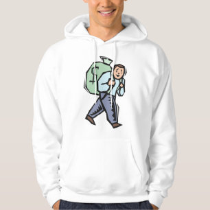Carrying A Bag Of Money Hoodie