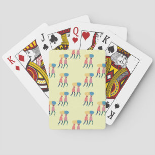 Carrying A Pill Pattern Playing Cards