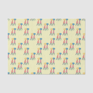 Carrying A Pill Pattern Tissue Paper