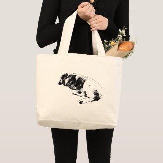 Carrying a Slower Rhythm Large Tote Bag