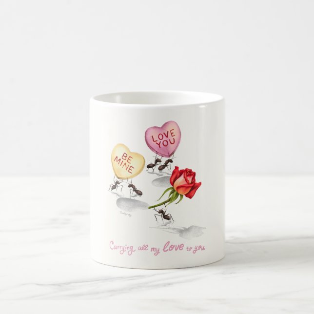 Carrying all my Love to you Coffee Mug (Center)