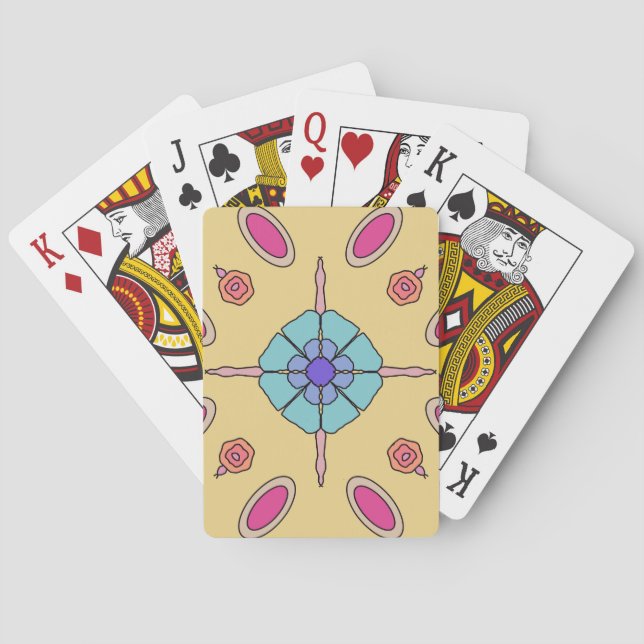 carrying bag playing cards (Back)