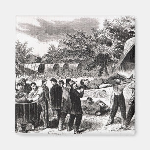 Carrying off the Wounded after the Antietam Magnet