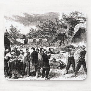Carrying off the Wounded after the Antietam Mouse Mat