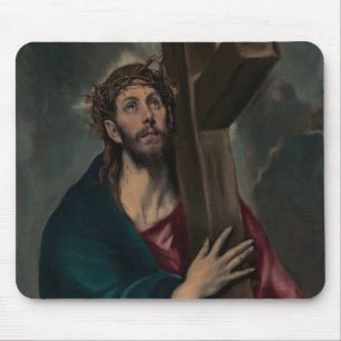 Carrying the Cross Mouse Mat