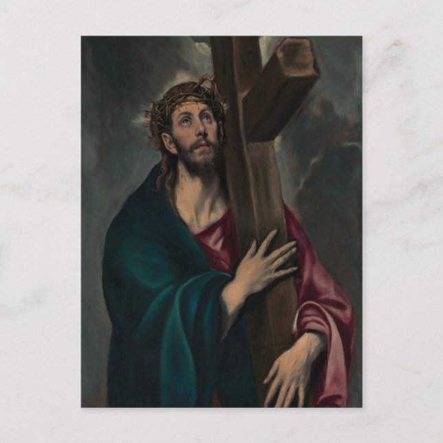 Carrying the Cross Postcard (Front)