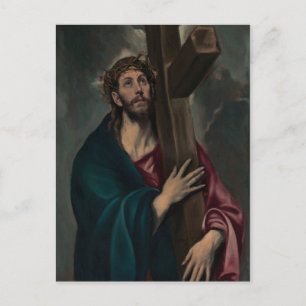 Carrying the Cross Postcard