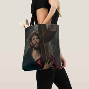 Carrying the Cross Tote Bag