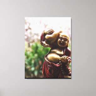 Carrying the Load Buddha Canvas Print
