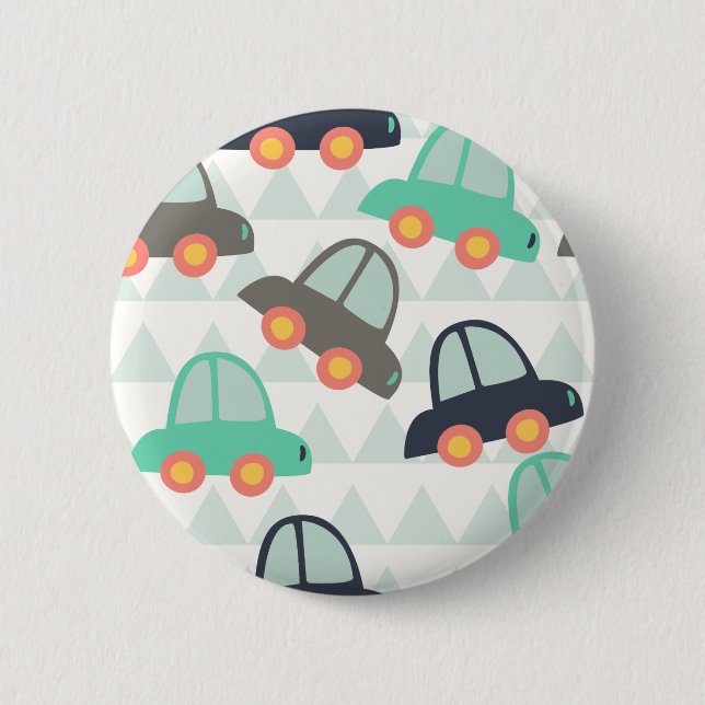 Cars and More Cars 6 Cm Round Badge (Front)
