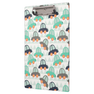 Cars and More Cars Clipboard