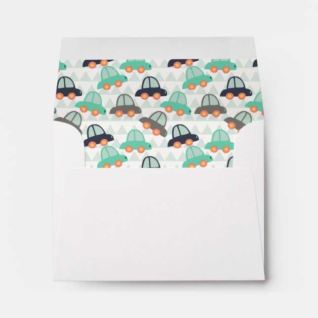 Cars and More Cars Envelopes (Back (Bottom))