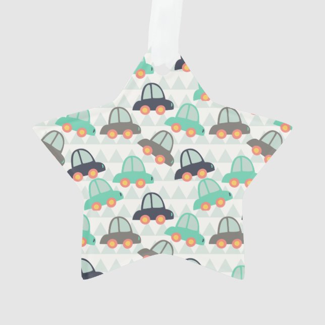 Cars and More Cars Ornament (Back)