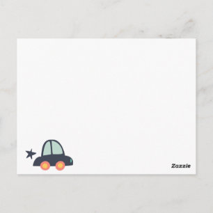 Cars and More Cars Postcard