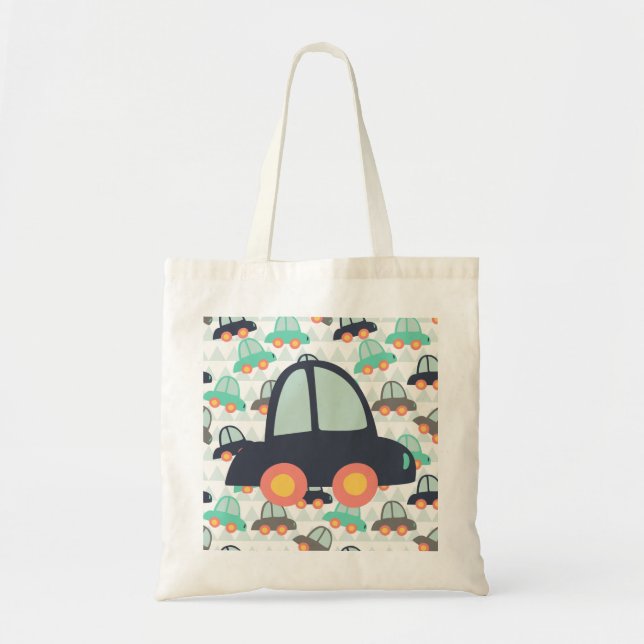 Cars and More Cars Tote Bag (Front)