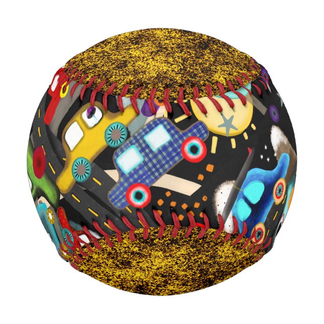 Cars baseball limited edition ball designer (Back)