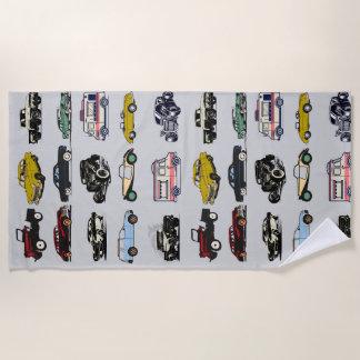 Cars Beach Towel