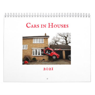 Cars in Houses Calendar 2021
