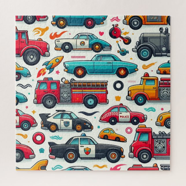 Cars Jigsaw Puzzle (Vertical)
