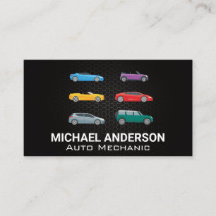 Cars Logo Auto Services Business Card