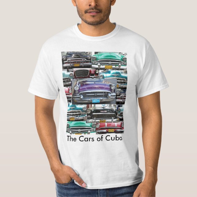 Cars of Cuba 6 T-shirt (Front)