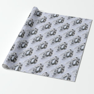 Cars Old Cars Vintage Cars Wrapping Paper