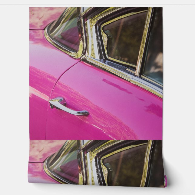 CARS PINK  WALLPAPER (Unrolling)