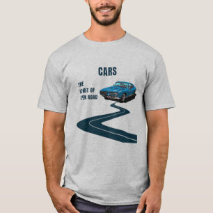 Cars: The Spirit of the Open Road   F1   Motorspor T-Shirt