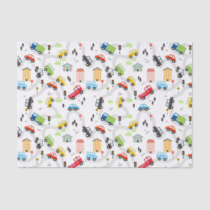 Cars Trucks  Tissue Paper