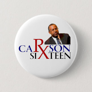 Carson '16 6 cm round badge